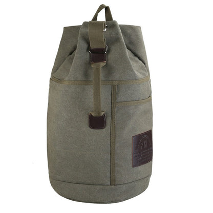 Mochilas de viagem masculinas esportivas de grande capacidade, bolsa de ombro de lona, mochila masculina para caminhada, mochila esportiva masculina, ao ar livre
