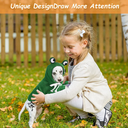 Roupas para Pets Cachorros Moletom com Capuz Fruta Casaco Quente Gato Suéter Fantasia de Inverno para Filhotes Cães de Pequeno Médio Grande Porte e Gatos