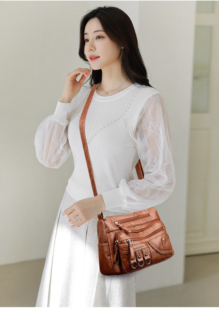 Women's Bag 2024 New Crossbody Bag Tide Women's Shoulder Bag Women's Premium Shoulder Bag Mom Bag