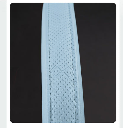 Motocovers Car  Anti-Slip Leather Steering wheel Cover Universal car Steering Wheel Protective Cover Fashion Style 38cm Type O D