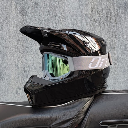 Capacete de motocross off-road, capacete de ciclismo speed downhill DH, capacete full face rally off-road