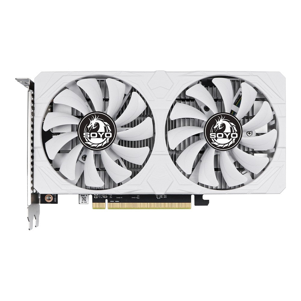 SOYO AMD Radeon RX6500XT 4G Graphics Card GDDR6 Video Memory Gaming Card HDMI-compatible DP Port Direx12 Desktop Computer