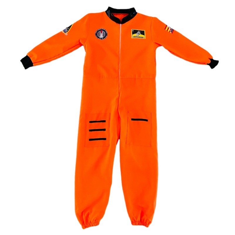 Astronaut Costume for Jumpsuit Role Play Astronaut Space Suit Halloween White Cosplay