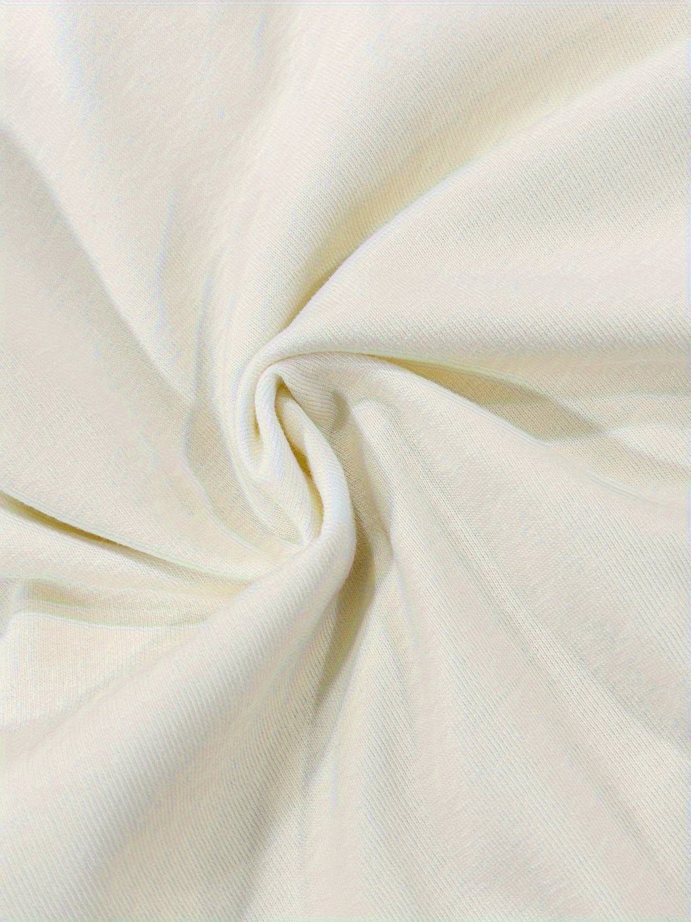 Short-sleeved T-shirt with waves and letters print Casual beach style Suitable for women's daily and outing wear in all season