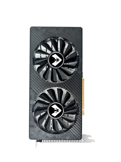 Placa de Vídeo SOYO Nova AMD Radeon RX590 8G GDDR5 Memória 256Bit PCIE3.0x16 HDMI+DP Placa de GPU para Jogos para Computadores de Mesa