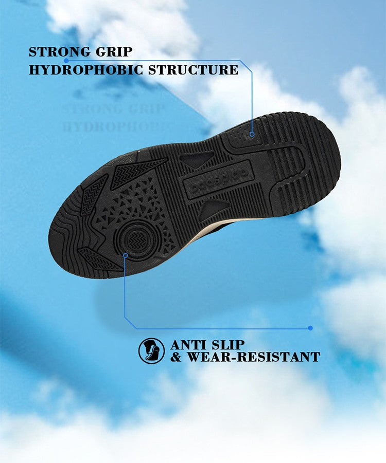 Baasploa New Men's Shoes Outdoors Walking Sneakers Waterproof Shoes Comfort Tenis for Men Non-Slip