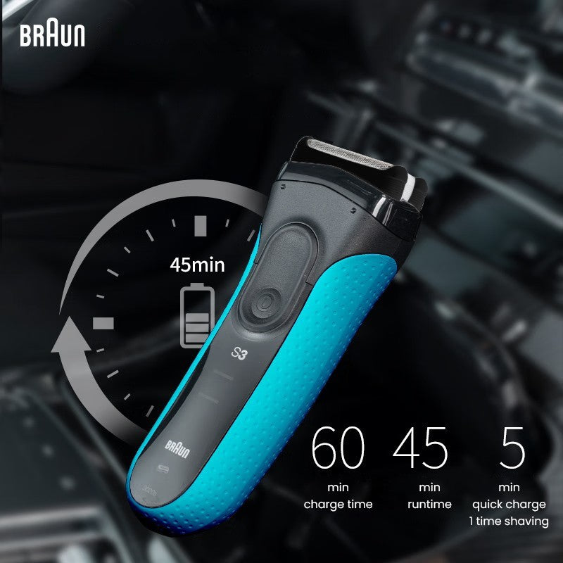 Braun Electric Shaver 3 Series ProSkin 3040S 3010S Reciprocating Shaver For Men Shaving Machine With Trimmer 100-240v