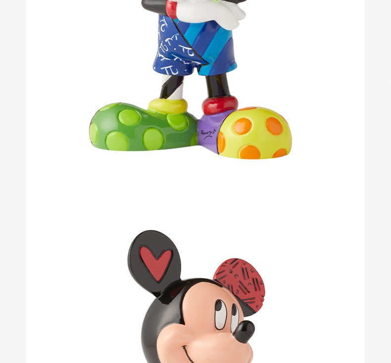 Novo Em Estoque Clássico Personagem de Desenho Animado 6 Polegadas Boneco de Ação Mickey Decoração Pensante Brinquedos Modernos para Crianças Presente Surpresa para Meninas