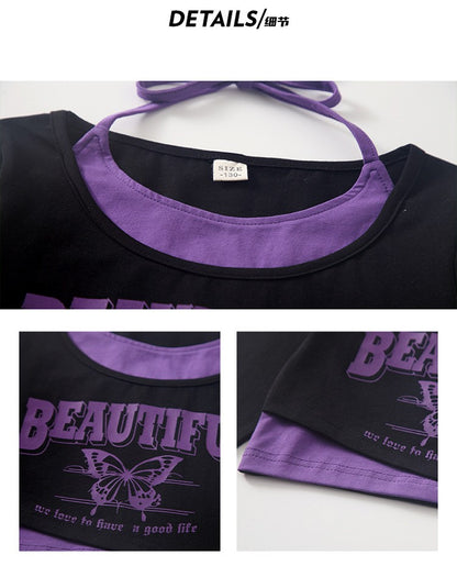 Roupa de Bebê Roupa Infantil da Moda Calças Cargo Menina Dança Hip-hop Roupa Larga de Rua Calças Infantis Casuais Meninas