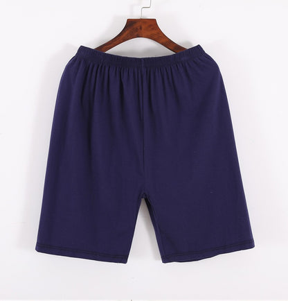 Summer Mens Lounge Pants Cotton Pajama Shorts Comfortable Male Clothes Sleepwear Thin Casual Sports Breeches 2024