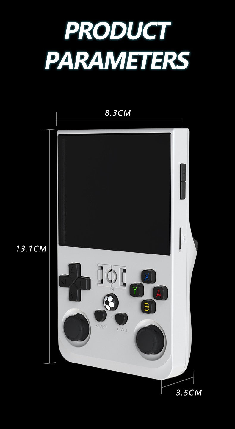 Open Source R36PRO 30000+Games Retro Handheld Video Game Console 3.5 Inch IPS Screen RK3326 Chip Portable Pocket Video Player