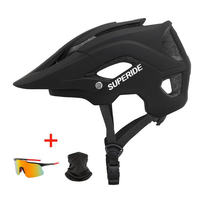 Capacete de Ciclismo MTB DH In-mold SUPERIDE Capacete Esportivo Anti-impacto para Bicicleta de Estrada e Montanha Masculino e Feminino