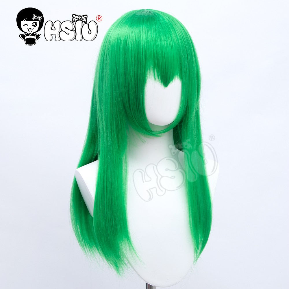 ?HSIU Brand?26 Colors 60cm Long Straight Hair Pink Gray  White purple Black pink Fiber synthetic wig + Free brand wig net