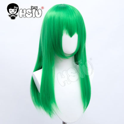 ?HSIU Brand?26 Colors 60cm Long Straight Hair Pink Gray  White purple Black pink Fiber synthetic wig + Free brand wig net