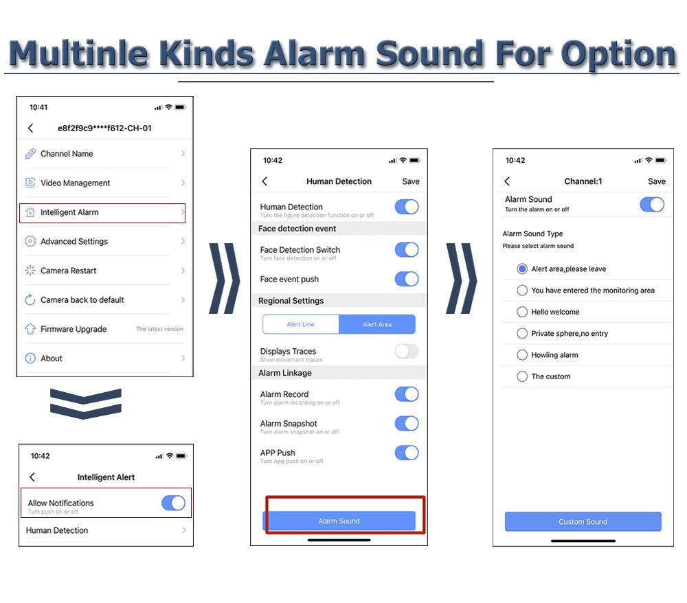 UHD 4K 8MP 5MP POE IP metal Camera Intercom AI Face/Human/Car Detection Color Night CCTV Video Surveillance Security For NVR