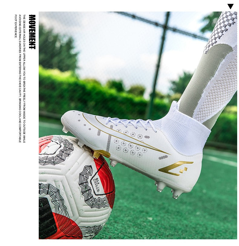 TF/FG Soccer Sneakers Youth Professional Training Football Boots Men Outdoor Lawn Non-Slip Soccer Shoes Hot Sale Soccer Cleats