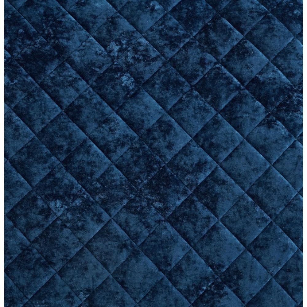 Edredom King Aveludado Azul Marinho de Luxo, Conjunto de Cama de Veludo Macio Desbotado de 3 Peças para Todas as Estações, Leve
