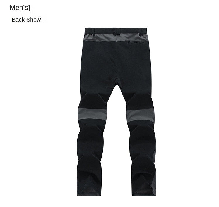 Calças de pesca elásticas masculinas de outono, novas, para uso externo, impermeáveis, resistentes ao desgaste, respiráveis, de secagem rápida, para montanhismo