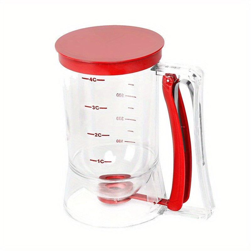 1 Pcs 900ml Batter Dispenser Hand-held Graduated Funnel Pastry Dough Dispensador For Pancake Cupcakes Cake2025new