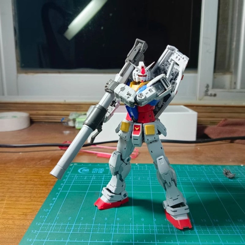 Reparo de Máscara Versão Changlong 5501rg 1/144 Yuanzu 2.0 Modelo Montado Rgurx-78-2 Boneco de Brinquedo Menino Réplica de Alta Versão