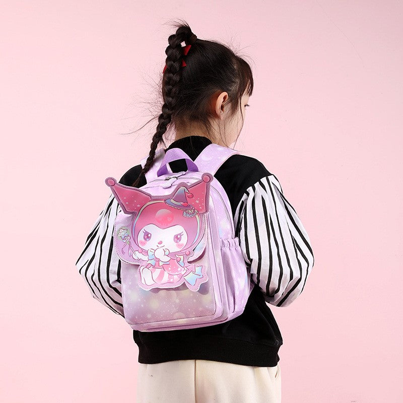 Children schoolbag new style kindergarten fashion cartoon backpack large capacity light backpack