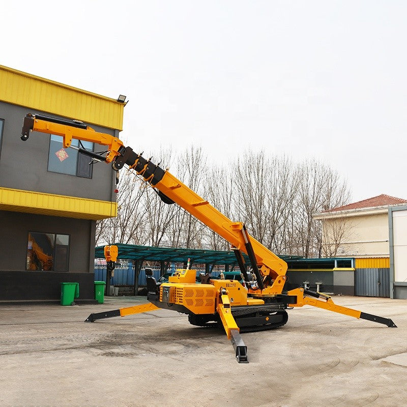 Guindaste Aranha de Trabalho Aéreo Personalizado, Guindaste Hidráulico Portátil de 8 Toneladas para Construção de Armazéns, Equipamento de Elevação, Mini Guindastes de Içamento