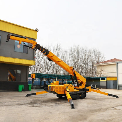 Guindaste Aranha de Trabalho Aéreo Personalizado, Guindaste Hidráulico Portátil de 8 Toneladas para Construção de Armazéns, Equipamento de Elevação, Mini Guindastes de Içamento