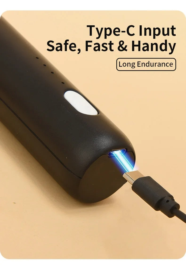 Espumador de leite elétrico recarregável portátil para bebidas, máquina de café, batedor de ovos de 3 velocidades, mixer multifuncional para cozinha doméstica