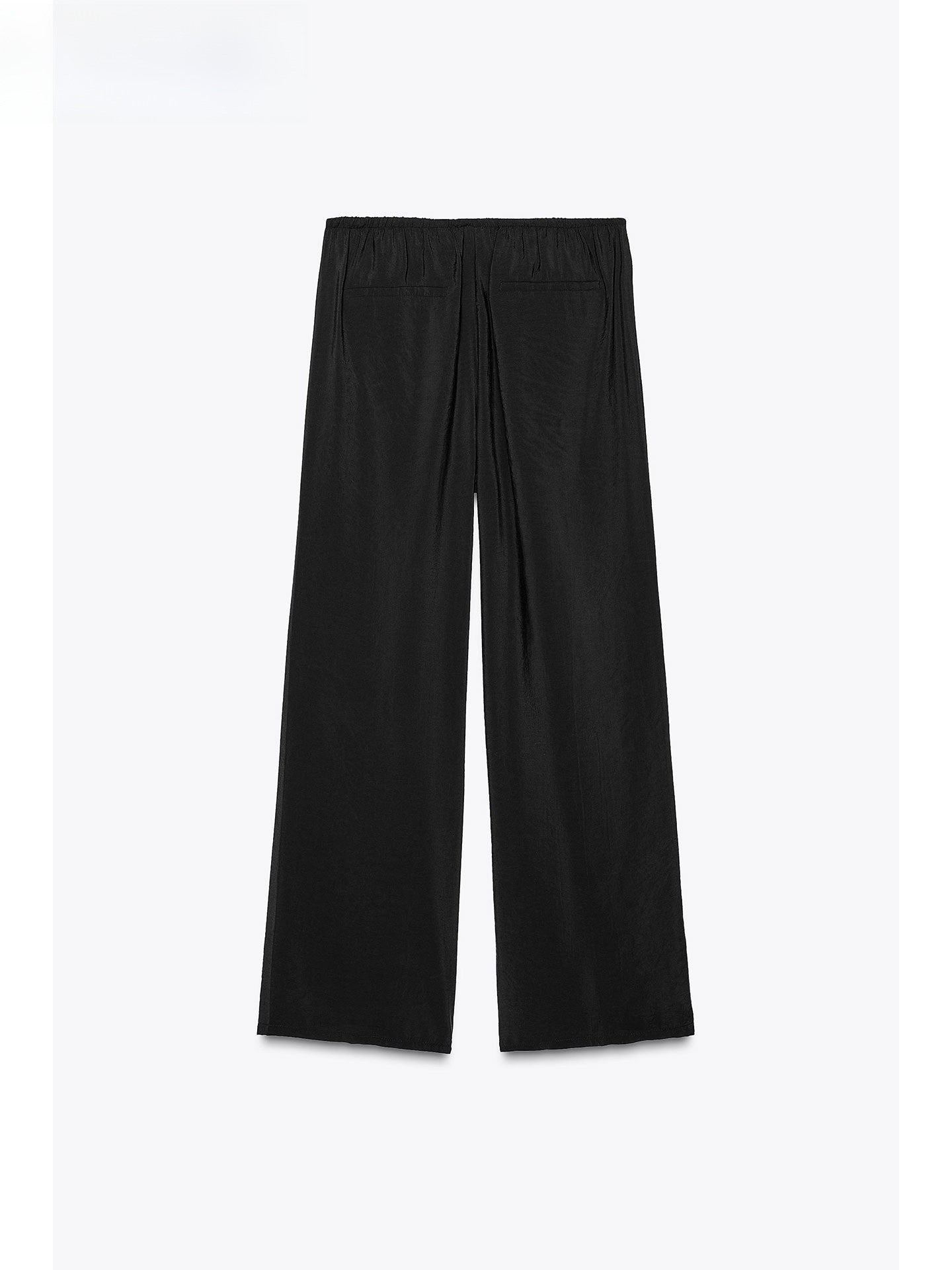 ZAPRHA Summer 2025 Women's Casual Pants Lightweight Draped Loose Fit Simple Sle Comfortable Loose Feeling Casual Trousers