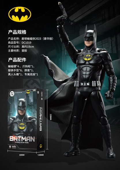 New FondJoy 2023 Keaton Batman DC1019 1/9 PVC Joint Movable Action Figures Toy Gift Collection ?2026 Delivery in January?