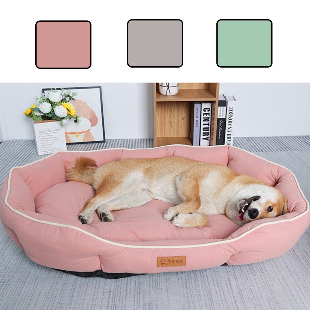 Sofá de Estimação Cama para Dormir Cama de Cachorro Grande Casa para Gatos Grande Espaço Sofá de Cachorro Tapete para Dormir Almofada Quente de Inverno para Cachorro