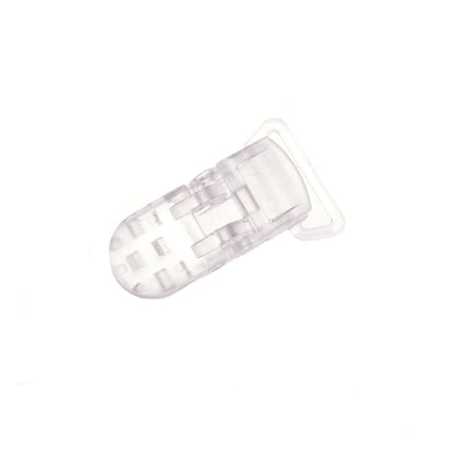 Sutoyuen 40pcs Hot D Shape Kam Plastic Pacifier Clips Plastic Baby Soother Dummy Suspender Chain Holder Clips for 20mm Ribbon