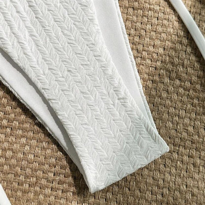 Yellow Halter String Triangle Micro Bikini Thong Solid Swimwears Micro Thong Sexy Swimsuit Women Bathing Suit Bikinis Sets 2025