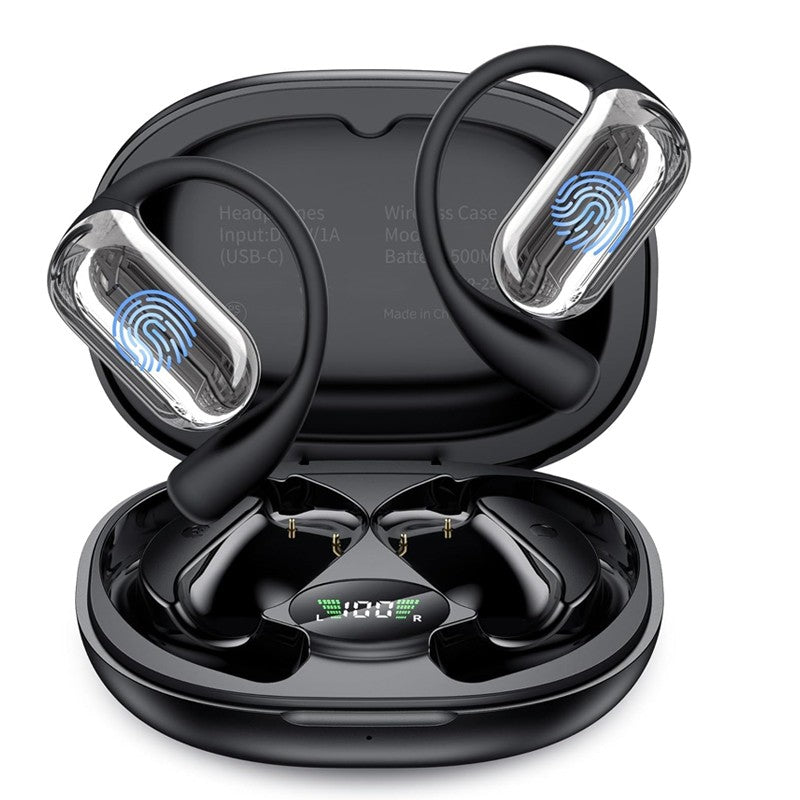 UYUXIO Real Time Translator Headphones AI Language Translation Earbuds 144 Languages & Accents 3 in 1 OWS Ear Buds for Business