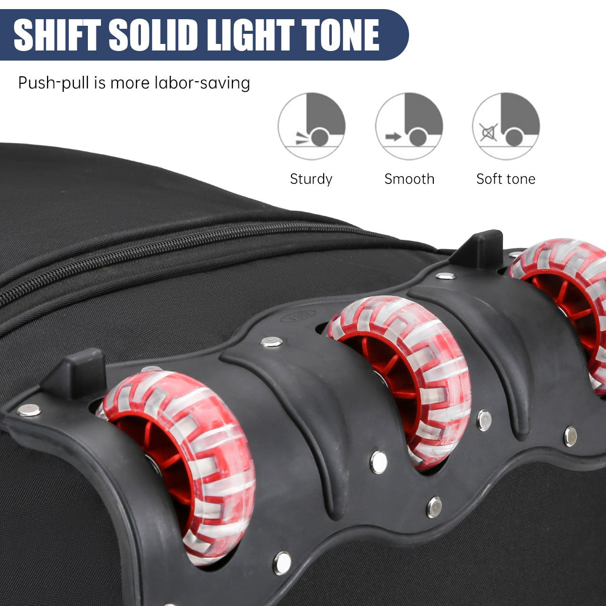 Airline Checked Bag Foldableing Overseas Moving Luggage Bag with Trolley Travel Luggage Rolling Travel Storage Bag Luggage Bag Men's Extra Large Capacity