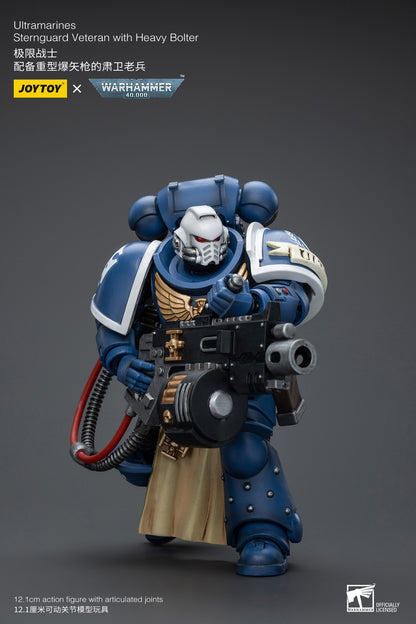 JOYTOY Warhammer 40k 1/18 Action Figures Anime 12,1cm Ultramarines Sternguard Veteran Coleção Modelo Brinquedos