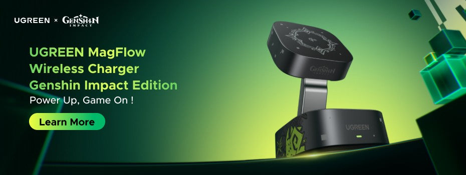 Mouse sem fio UGREEN Bluetooth 5.0 Mouse ergonômico 4000DPI 6 botões silenciosos Mouse para MacBook Tablet Laptops Computador PC 2.4G