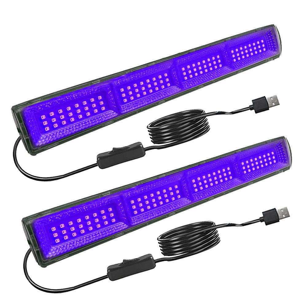 UV Black Light Lamp UV Floodlight With Magnetic LED Indoor Decor Party Atmosphere Table Lamp UV Light Halloween Party