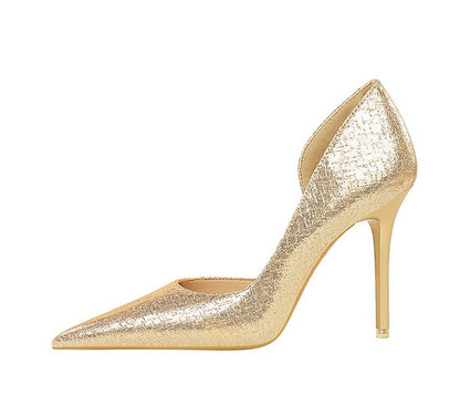 BIGTREE Shoes Sequin Cloth Women Pumps Fashion Wedding Shoes Luxury High Heels Women Shoes Stilettos Heels Sexy Party Shoes 2025