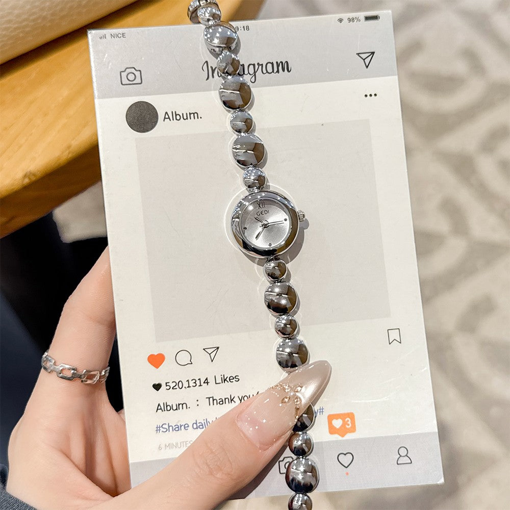 GEDI Bracelet Watch Woman Fashion Casual Simple Quartz Ladies Watches Luxury Vintage Niche Women's Wristwatches Gifts