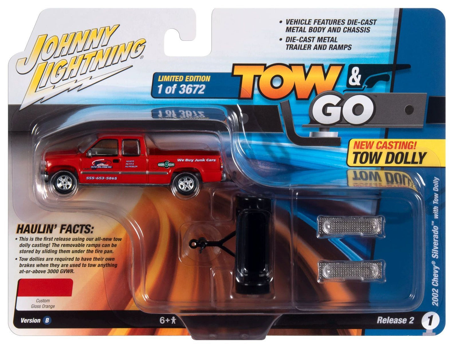 Novo em Estoque Jl 1:64 Ford Toyota Chevy Monte Carlo Transportador de Reboque Liga Miniatura Diecast Modelo Carro de Brinquedo Brinquedos Presente para Crianças