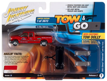 Novo em Estoque Jl 1:64 Ford Toyota Chevy Monte Carlo Transportador de Reboque Liga Miniatura Diecast Modelo Carro de Brinquedo Brinquedos Presente para Crianças