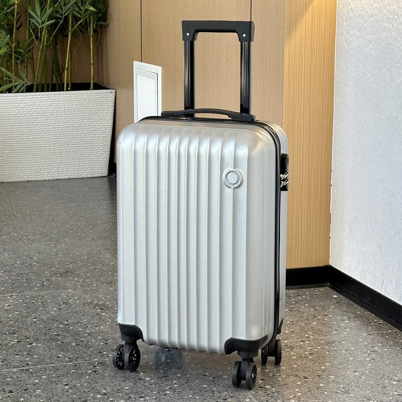 Mala Nova de 20 Polegadas, Bagagem de Mão (Carry-On), Material Rígido (Hard Shell) de PC Espessado, Resistência à Compressão de Alta Força, Adequado para Homens e Mulheres