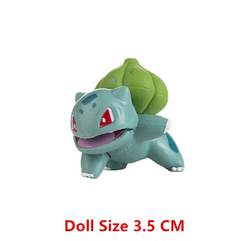 Pokemon Anime Figures Mewtwo Gengar Pikachu Eevee Dragon Cosplay Collection Bonecos de Ação Modelo de Brinquedo Presentes de Aniversário Compre no Atacado
