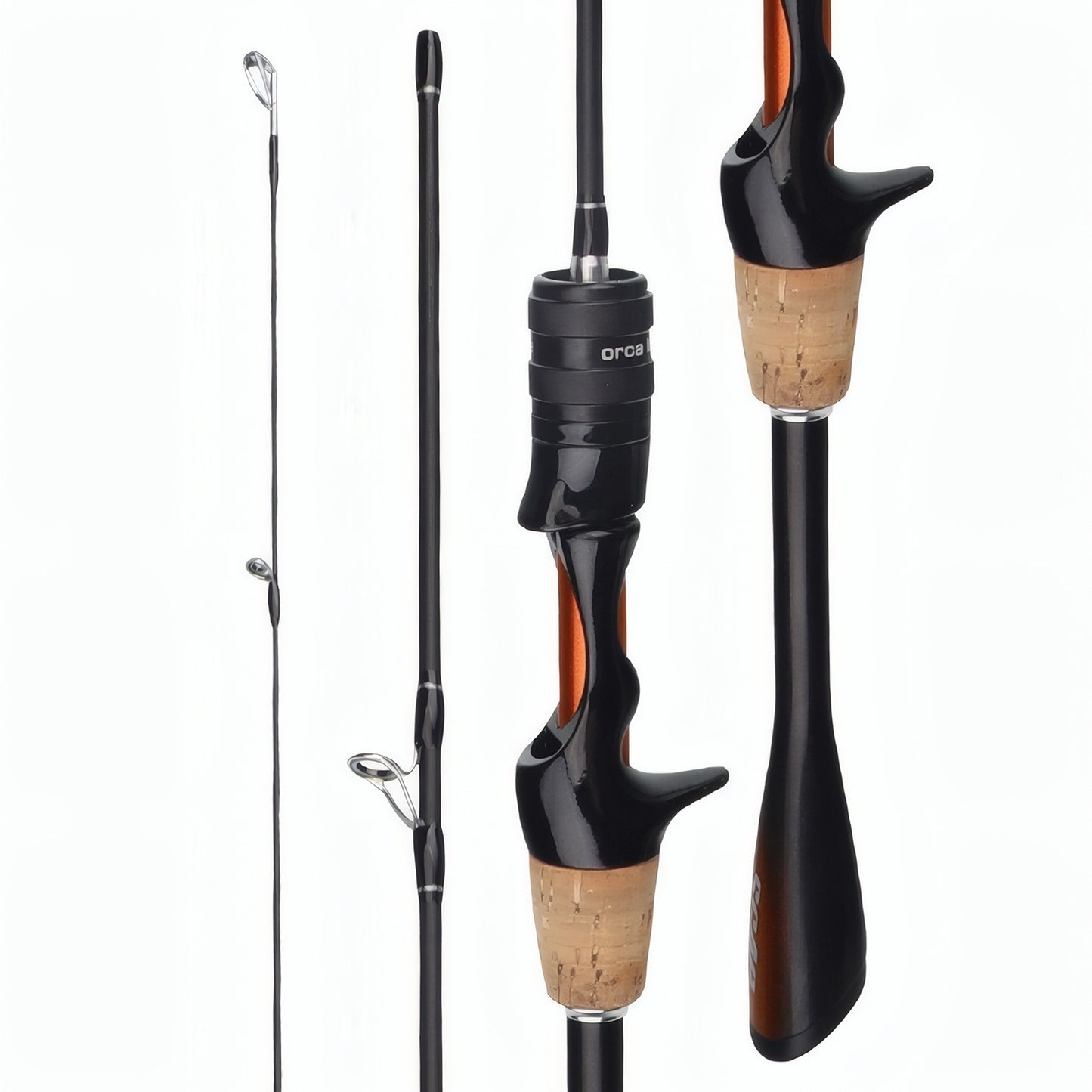 Vara de Pesca de Carpa, Baixo, Truta em Fibra de Carbono UL Ultraleve, Vara de Spinning e Casting, 1,8m 1,68m, Vara para Iscas Pequenas