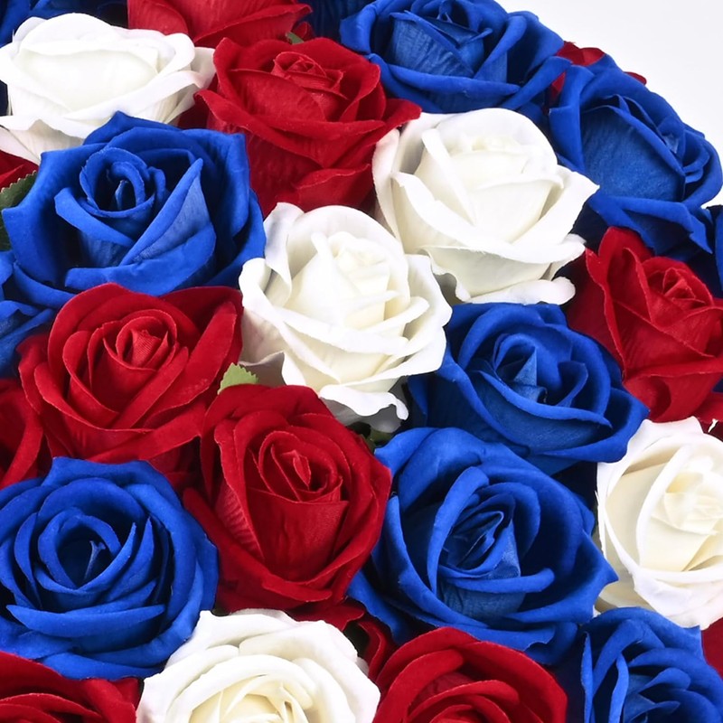 1~20pcs Artificial rose decoration Red rose Realistic artificial flowers Fake flowers Wedding dining table home decoration