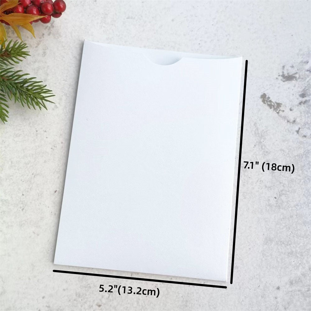 Customized Invitation Envelope, Personalized Wedding Card Holder, Blank Pocket Envelop 50 Sets