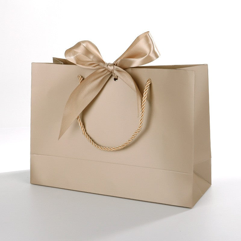 1pc Large Paper Gift Bag?Excluding Decorative Paper and Cards? - Valentine's Day Gift Bag - Portable Gift Bag with Handle