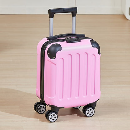 14 inch suitcase with phone holder for easy carrying during travel 360 degree roller suitcase for business purposes suitcase