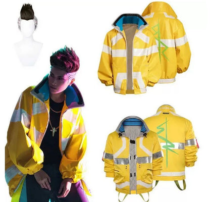 Anime Cyberpunk Edgerunners David Cosplay Costume Anime Cyberpunk:Edgerunners David Cosplay Suit Halloween Costumes for Men
